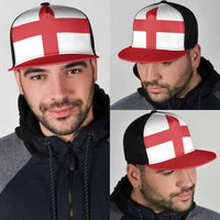 England Mesh Trucker Cap National Flag Colors - Wonder Print Shop