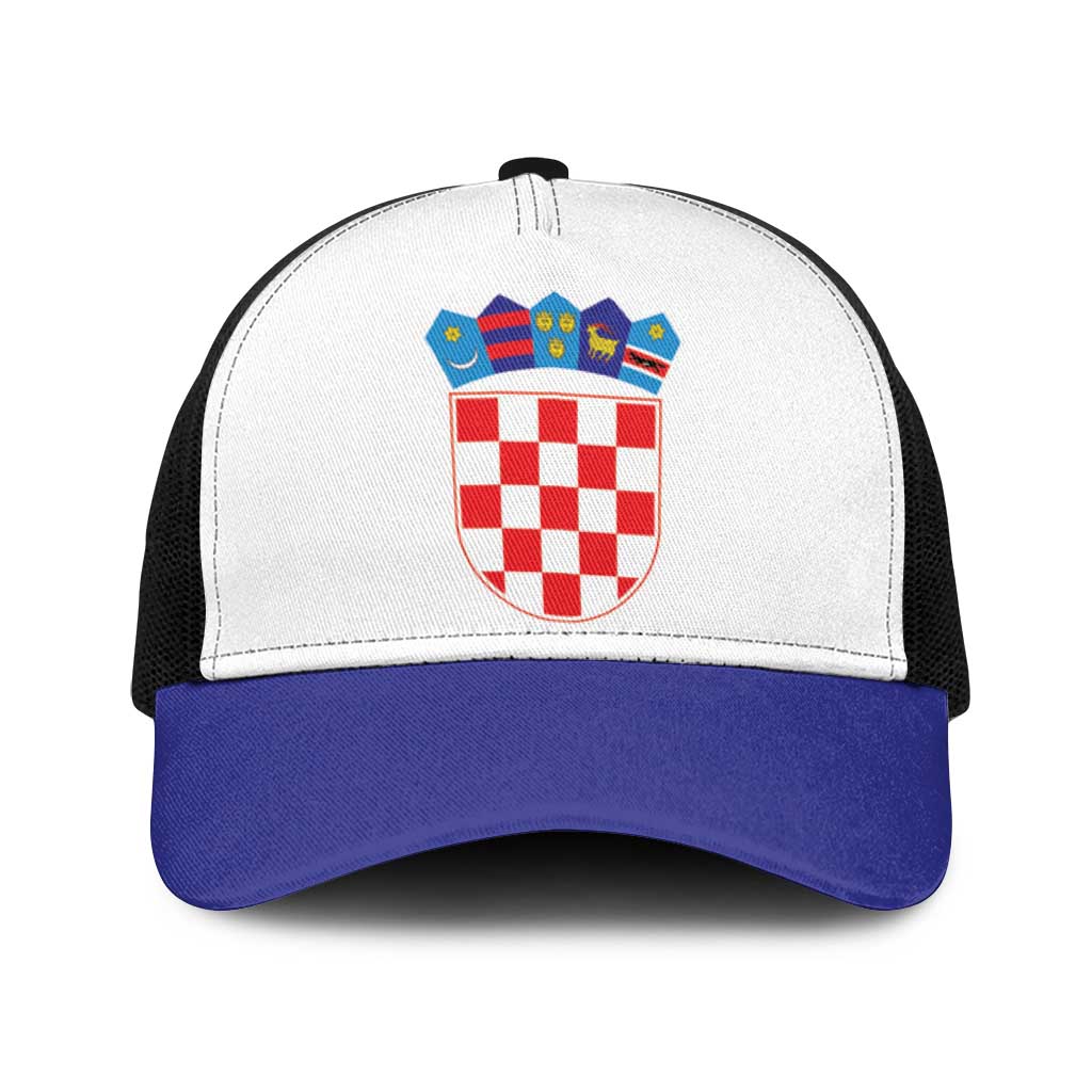 Croatia Baseball Net Cap National Flag Colors - Wonder Print Shop
