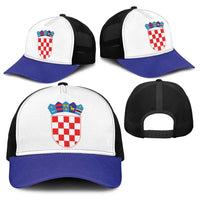 Croatia Baseball Net Cap National Flag Colors - Wonder Print Shop