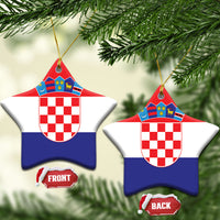 Croatia Ceramic Ornament Flag Color Inspiration