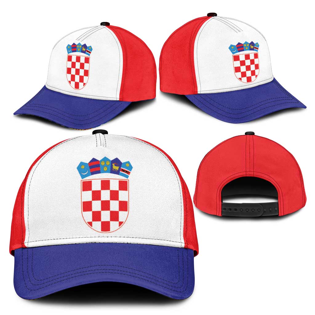 Croatia Classic Cap National Flag Colors - Wonder Print Shop