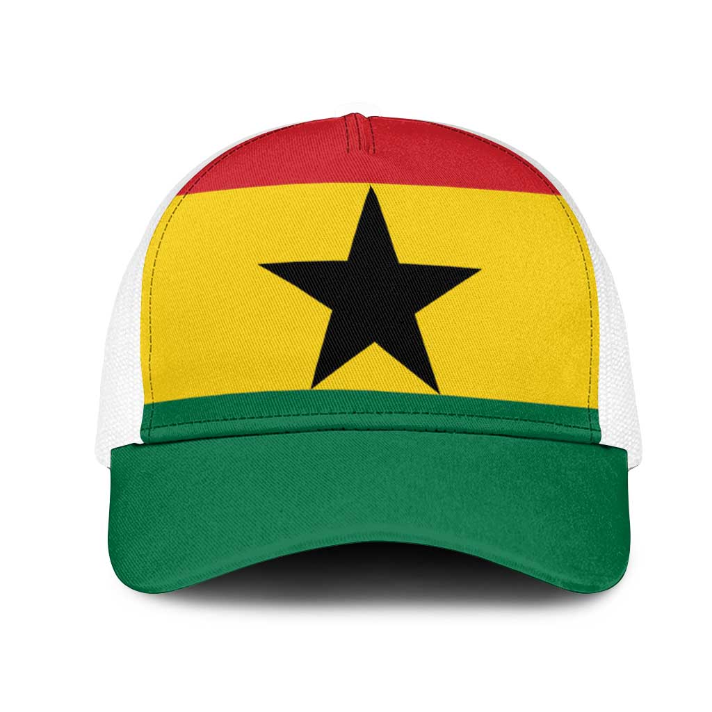 Ghana Baseball Net Cap National Flag Colors - Wonder Print Shop