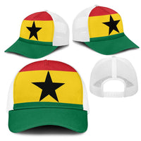 Ghana Baseball Net Cap National Flag Colors - Wonder Print Shop