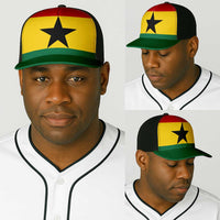 Ghana Baseball Net Cap National Flag Colors - Wonder Print Shop