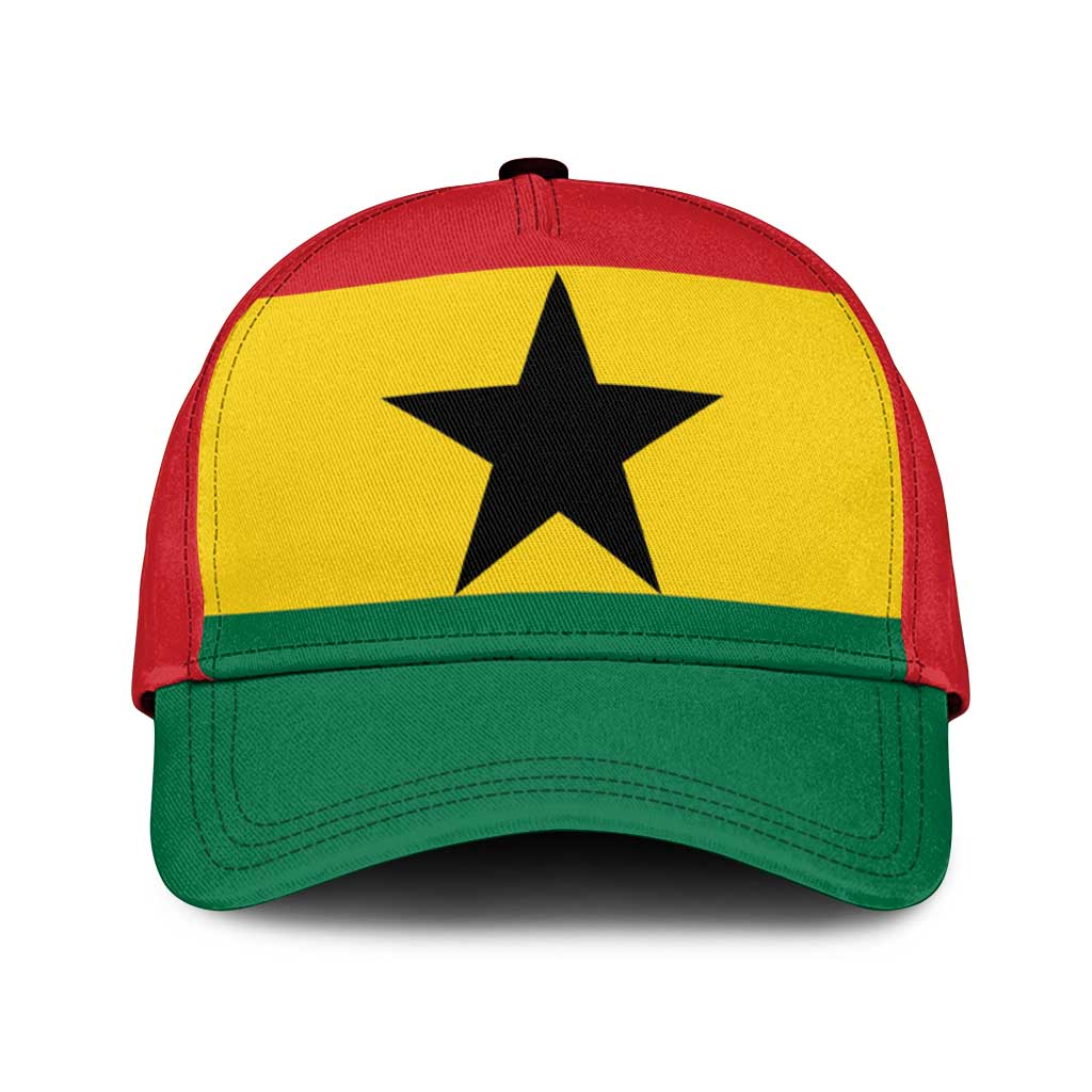 Ghana Classic Cap National Flag Colors - Wonder Print Shop