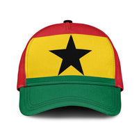 Ghana Classic Cap National Flag Colors - Wonder Print Shop