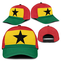 Ghana Classic Cap National Flag Colors - Wonder Print Shop