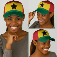 Ghana Classic Cap National Flag Colors - Wonder Print Shop