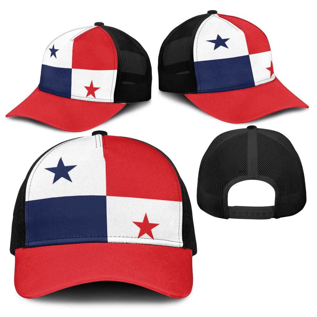 Panama Baseball Net Cap National Flag Colors - Wonder Print Shop
