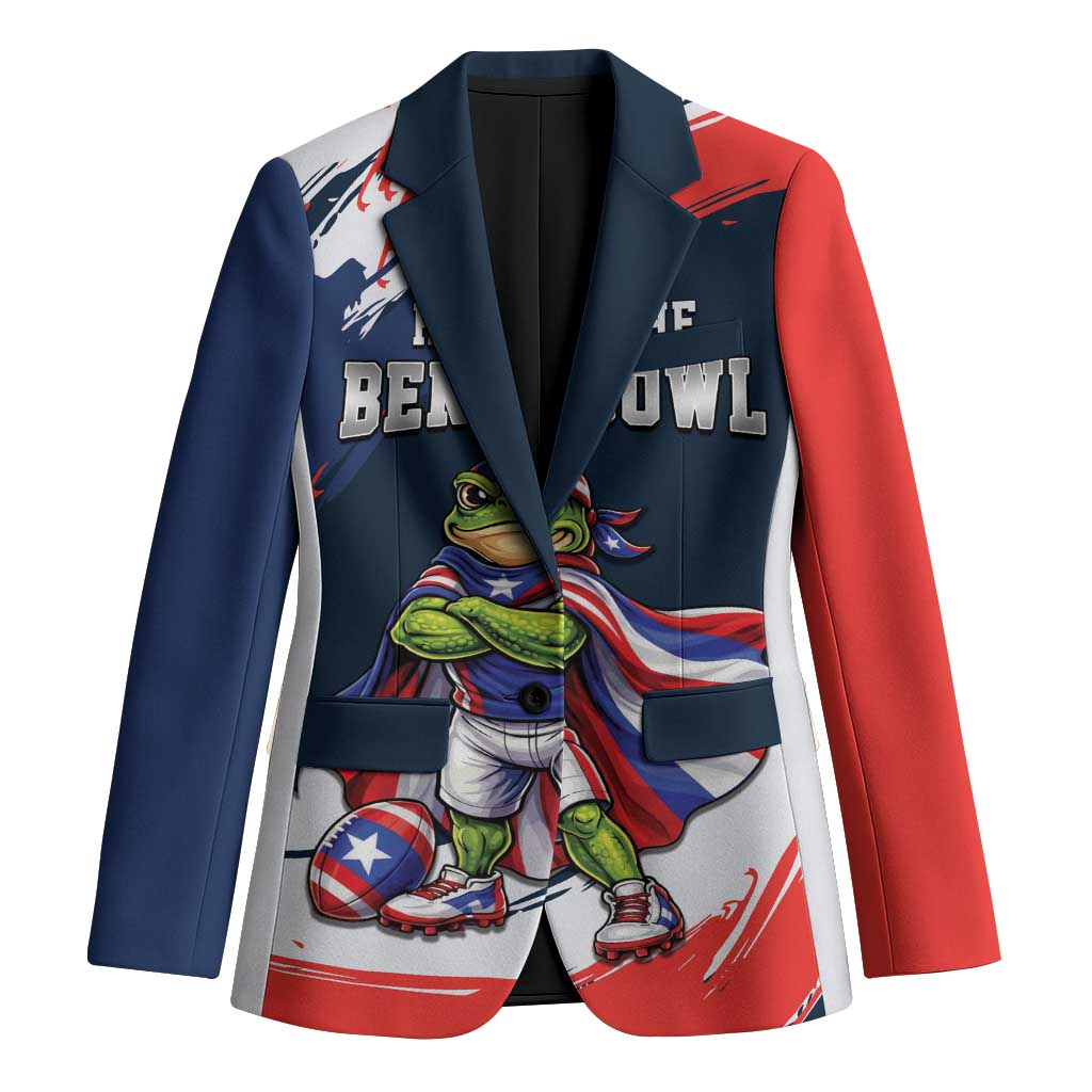 Benito Bowl Puerto Rican Football Blazer Coquí Frog Puerto Rican