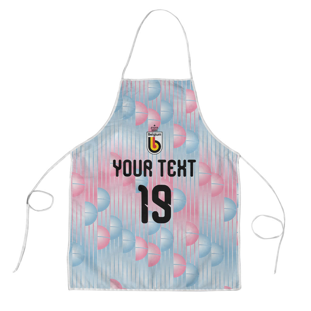 Custom World Football 2026 Belgium Apron Belgian The Red Devils Champions