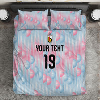 Custom World Football 2026 Belgium Bedding Set Belgian The Red Devils Champions