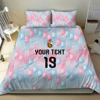Custom World Football 2026 Belgium Bedding Set Belgian The Red Devils Champions