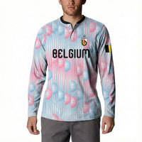 Custom World Football 2026 Belgium Button Sweatshirt Belgian The Red Devils Champions