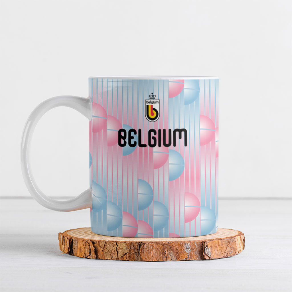 Custom World Football 2026 Belgium Ceramic Mug Belgian The Red Devils Champions