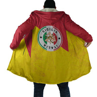 Italy Sicilia Cloak Triskeles With Lemons - Wonder Print Shop