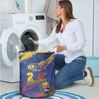 Venezuela Flag Day Laundry Basket 220th Anniversary Heritage Pride