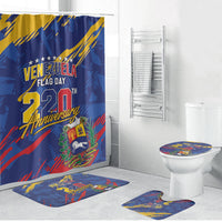 Venezuela Flag Day Bathroom Set 220th Anniversary Heritage Pride