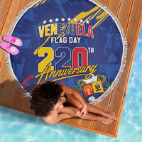 Venezuela Flag Day Beach Blanket 220th Anniversary Heritage Pride