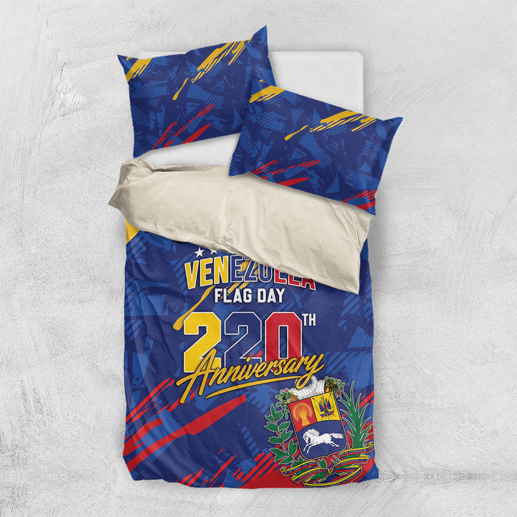 Venezuela Flag Day Bedding Set 220th Anniversary Heritage Pride