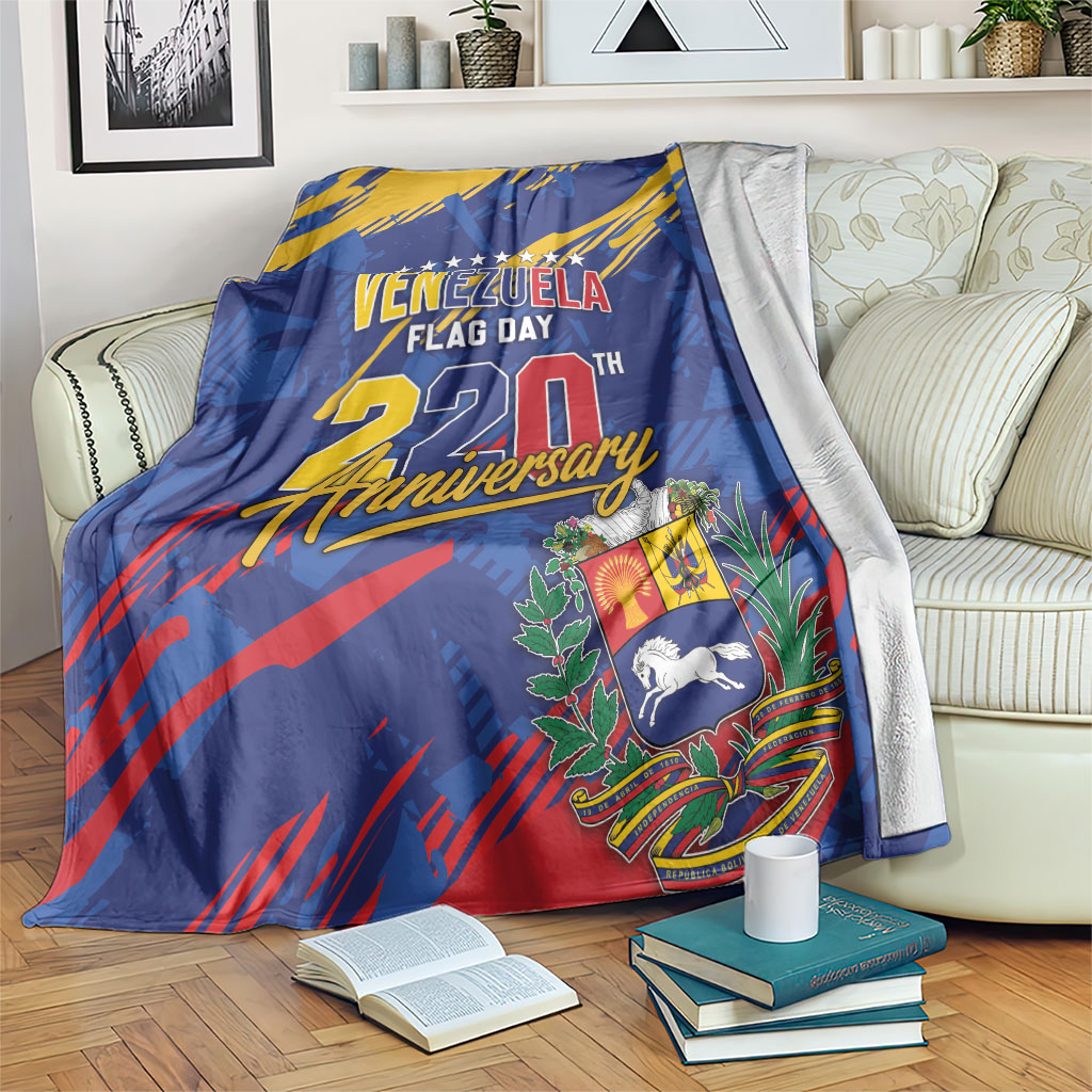 Venezuela Flag Day Blanket 220th Anniversary Heritage Pride