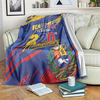 Venezuela Flag Day Blanket 220th Anniversary Heritage Pride