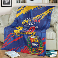 Venezuela Flag Day Blanket 220th Anniversary Heritage Pride