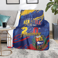 Venezuela Flag Day Blanket 220th Anniversary Heritage Pride