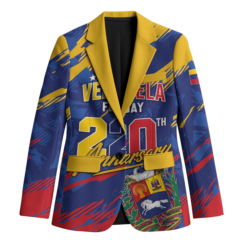 Personalized Venezuela Flag Day Blazer 220th Anniversary Heritage Pride
