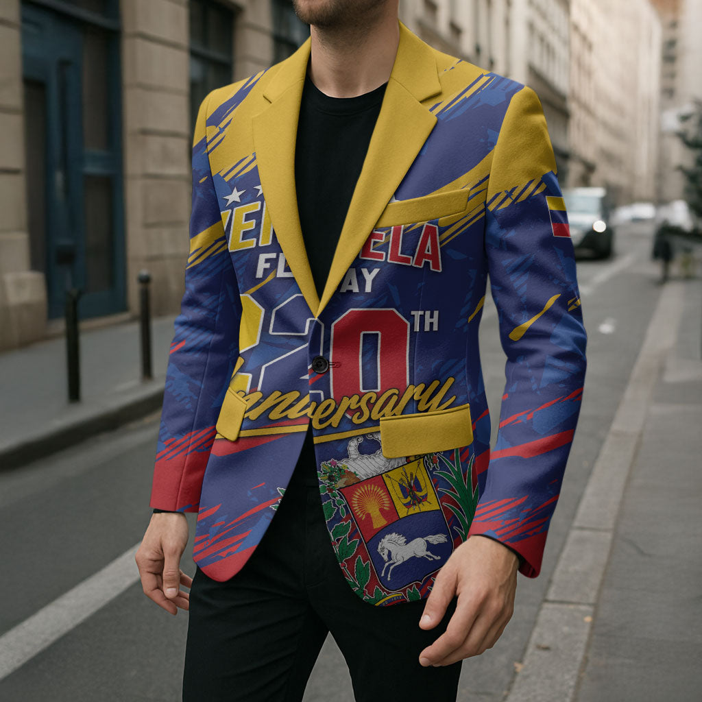 Personalized Venezuela Flag Day Blazer 220th Anniversary Heritage Pride