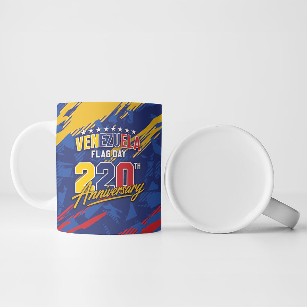 Personalized Venezuela Flag Day Ceramic Mug 220th Anniversary Heritage Pride