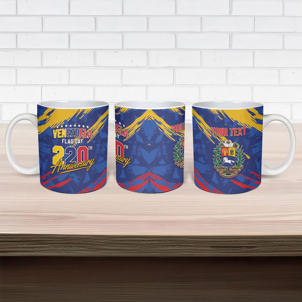 Personalized Venezuela Flag Day Ceramic Mug 220th Anniversary Heritage Pride