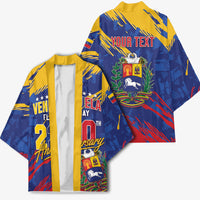 Personalized Venezuela Flag Day Kimono 220th Anniversary Heritage Pride