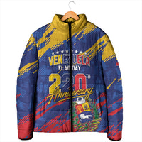 Personalized Venezuela Flag Day Padded Jacket 220th Anniversary Heritage Pride