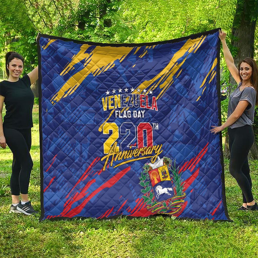 Venezuela Flag Day Quilt 220th Anniversary Heritage Pride