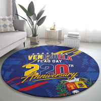 Venezuela Flag Day Round Carpet 220th Anniversary Heritage Pride