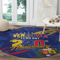 Venezuela Flag Day Round Carpet 220th Anniversary Heritage Pride