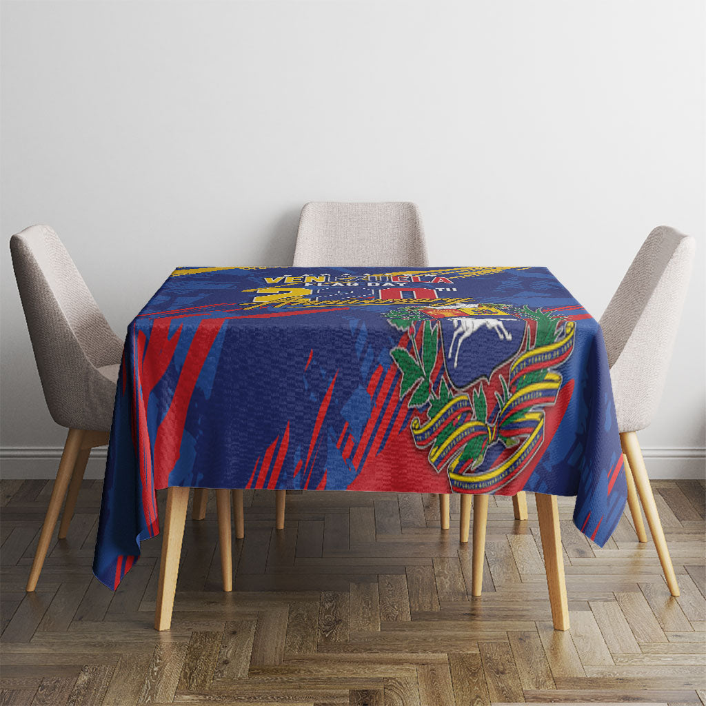 Venezuela Flag Day Tablecloth 220th Anniversary Heritage Pride
