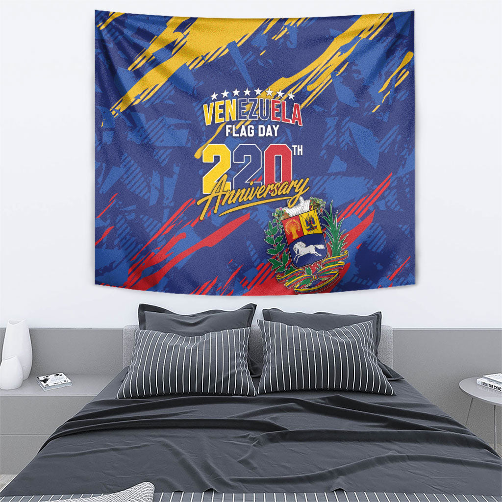Venezuela Flag Day Tapestry 220th Anniversary Heritage Pride