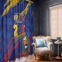 Venezuela Flag Day Window Curtain 220th Anniversary Heritage Pride