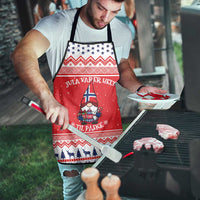 Norway Christmas Apron Lovely Nordic Gnome - Wonder Print Shop