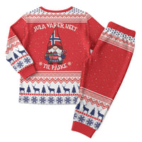 Norway Christmas Pajama Set Lovely Nordic Gnome - Wonder Print Shop