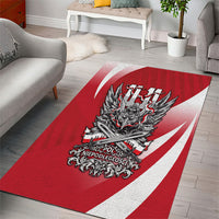Poland Independence Day Area Rug Polska Niepodleglosci White Eagle