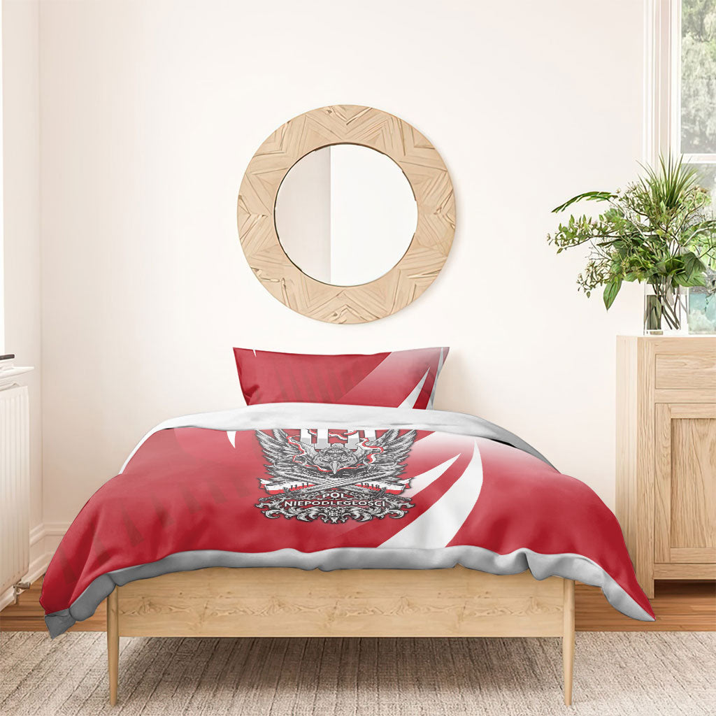 Poland Independence Day Bedding Set Polska Niepodleglosci White Eagle