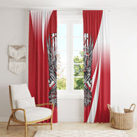 Poland Independence Day Window Curtain Polska Niepodleglosci White Eagle