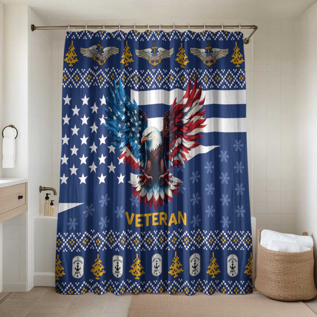 US Navy 250th Anniversary Veteran Bathroom Set - Wonder Print Shop