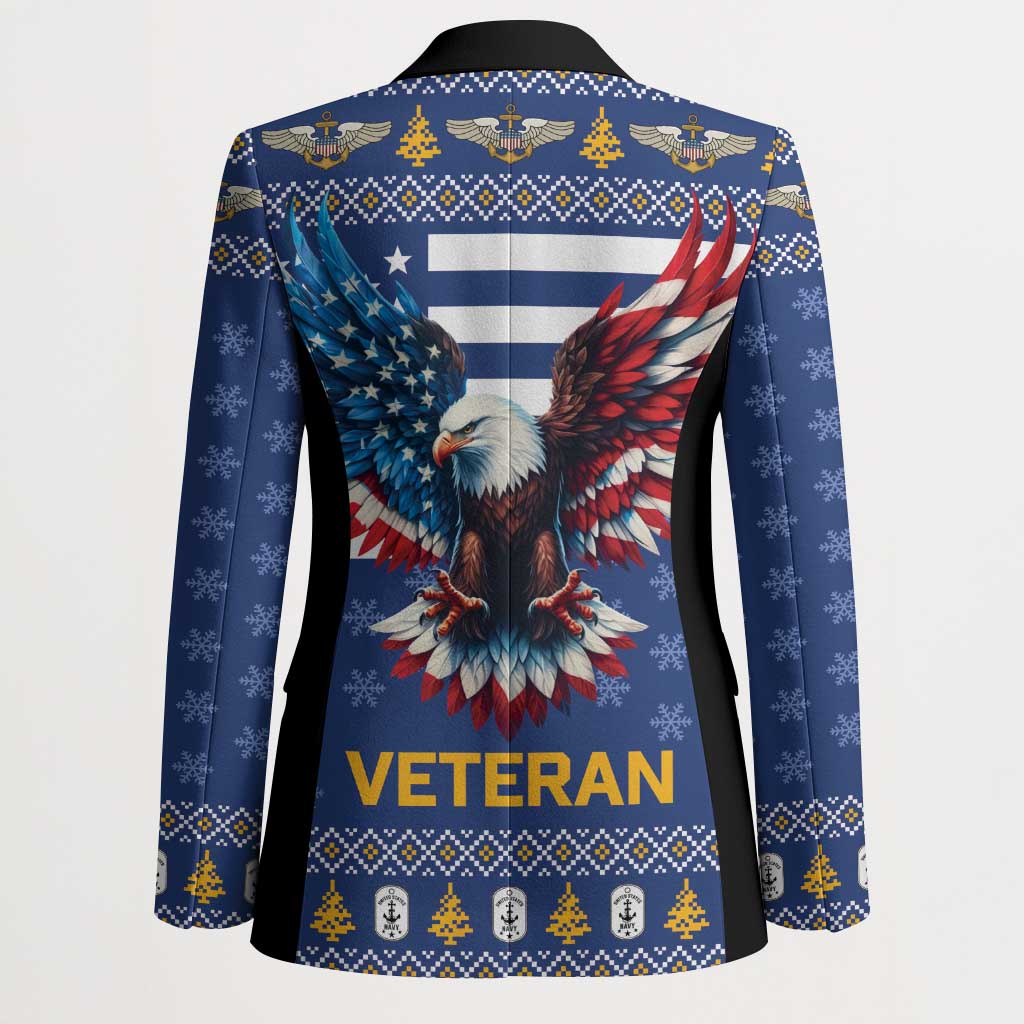 US Navy 250th Anniversary Veteran Blazer - Wonder Print Shop