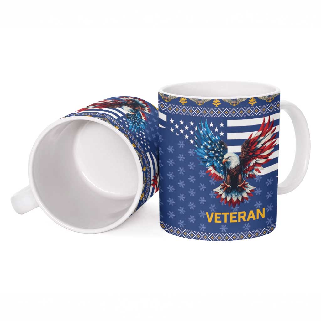 US Navy 250th Anniversary Veteran Ceramic Mug - Wonder Print Shop