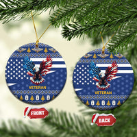 US Navy 250th Anniversary Veteran Ceramic Ornament - Wonder Print Shop