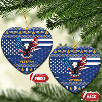 US Navy 250th Anniversary Veteran Ceramic Ornament - Wonder Print Shop